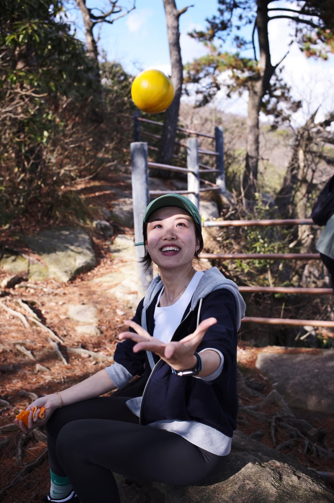 Ascending Xitianmu Mountain